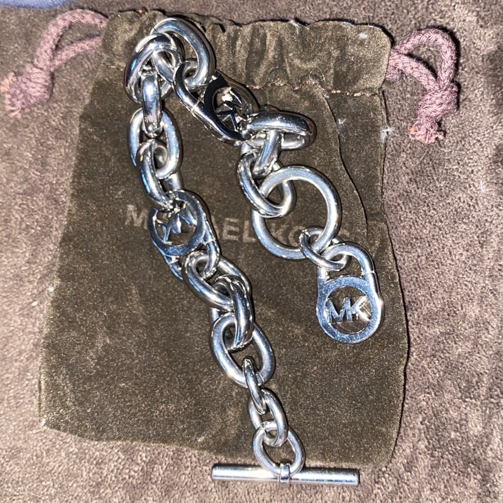 MK silver bracelet ever worn